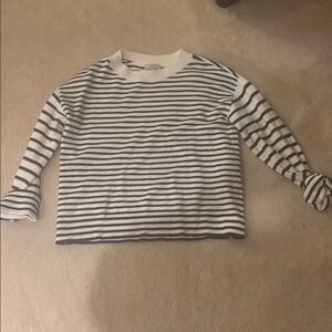 Striped Black and White Sweater